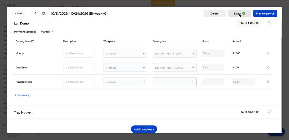 Save Draft: Phap ($0) bị loại